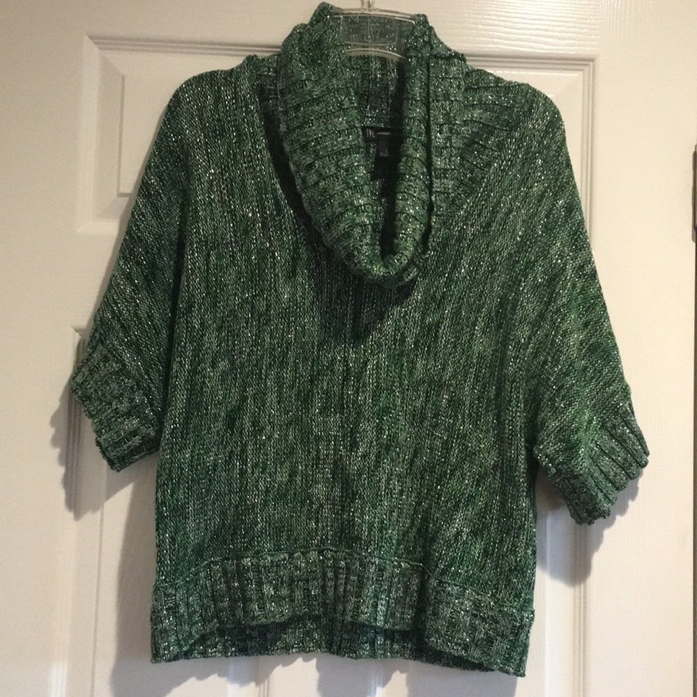Sparkly Green Sweater